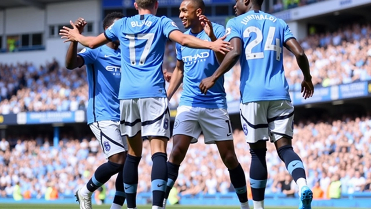 Manchester City Arrasa em Vitória sobre Ipswich Town no Campeonato Inglês