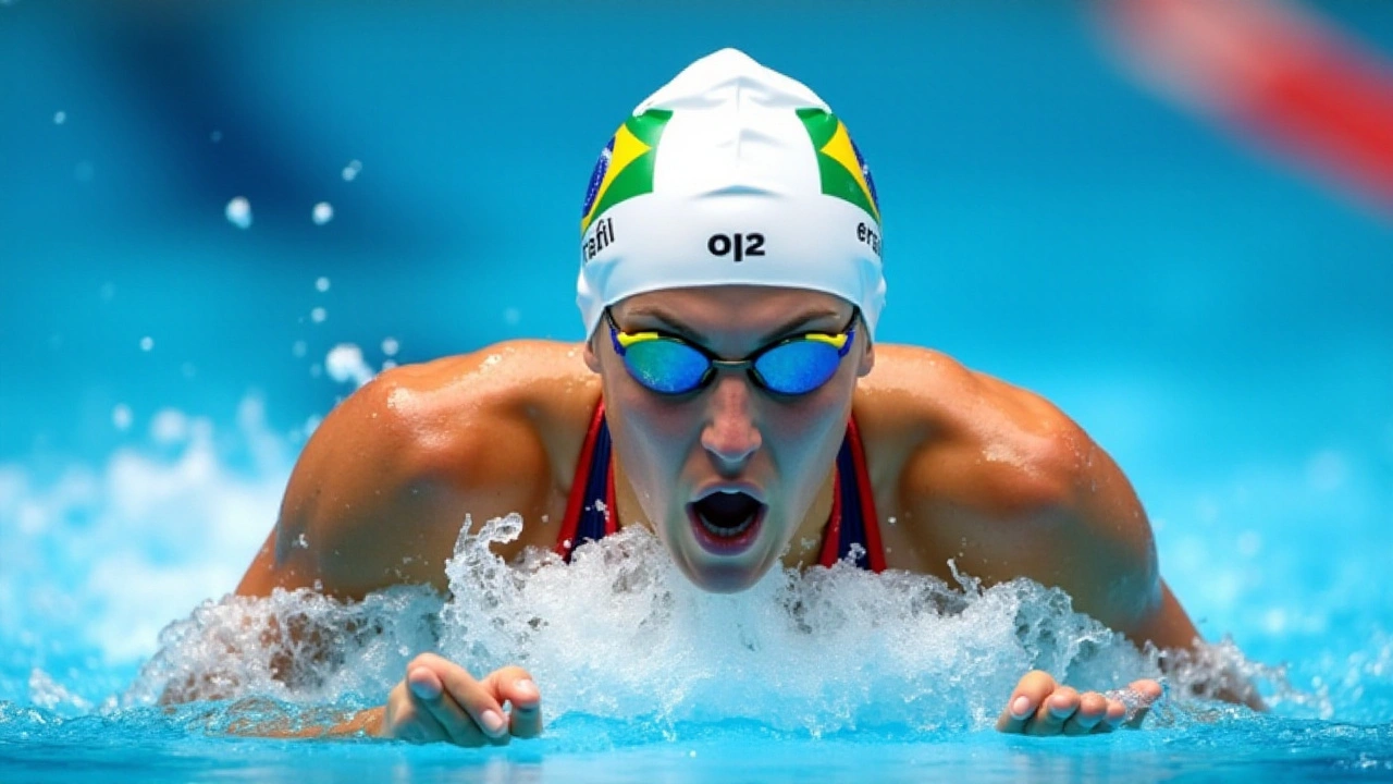 Carol Santiago Fatura Prata nos 100m Peito SB12 e Encera Paralimpíadas de Paris com Cinco Medalhas