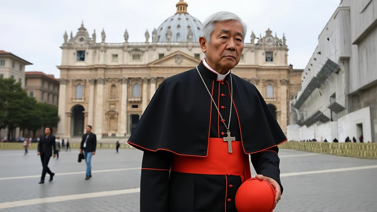 Cardinal Zen, o “Leão de Hong Kong”, chega ao Vaticano para a Congregação Geral