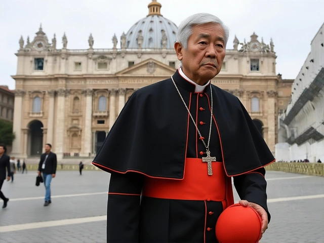 Cardinal Zen, o “Leão de Hong Kong”, chega ao Vaticano para a Congregação Geral